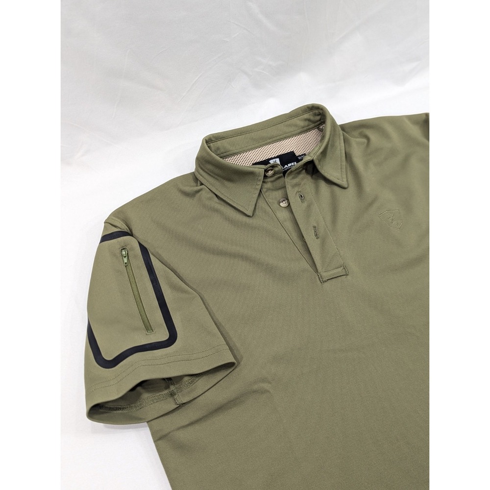 Browning Black Label Tactical Clothing Men's Olive Drab Green Polo Medium